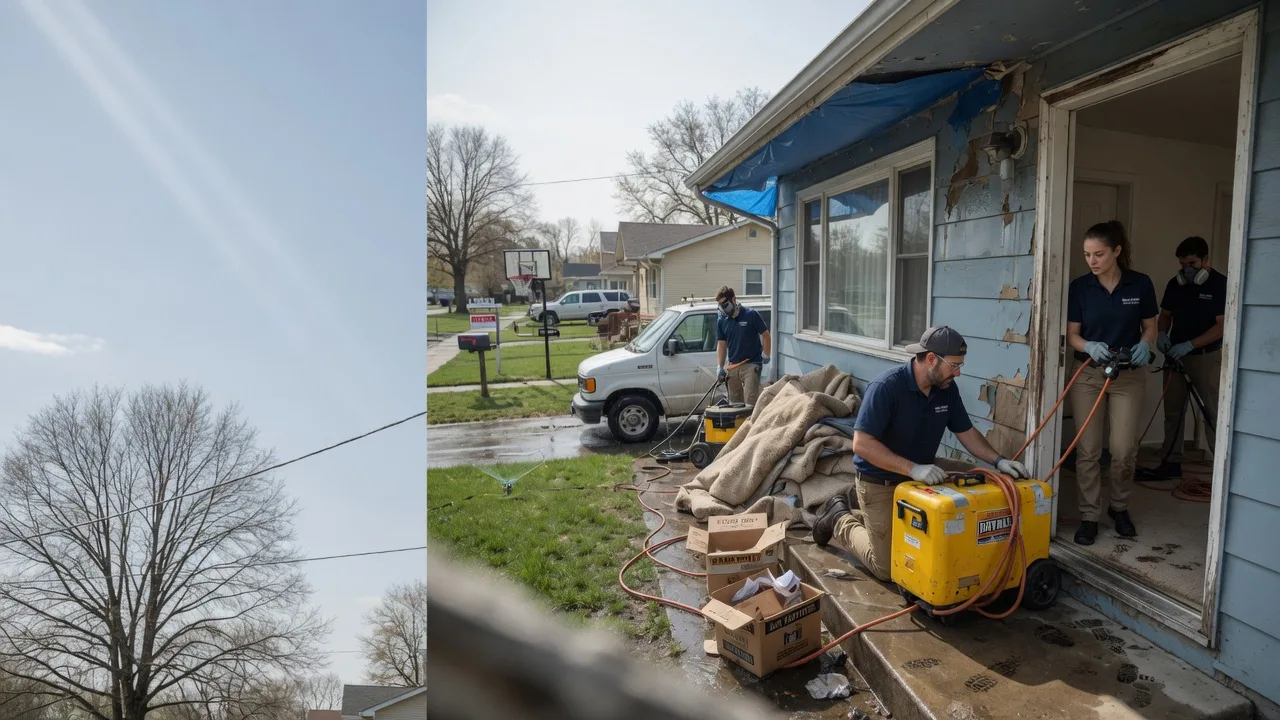 Basement Flood Cleanup in Morrison, IA near me